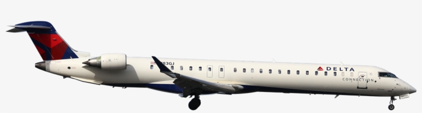Delta Connection Crj900 Aircraft - Bombardier Canadair Regional Jet, transparent png
