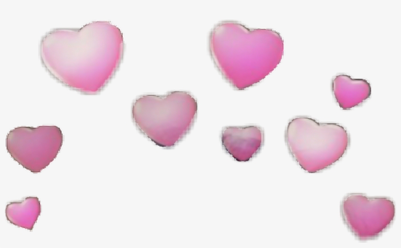 Report Abuse - Snapchat Heart Filter Transparent, transparent png