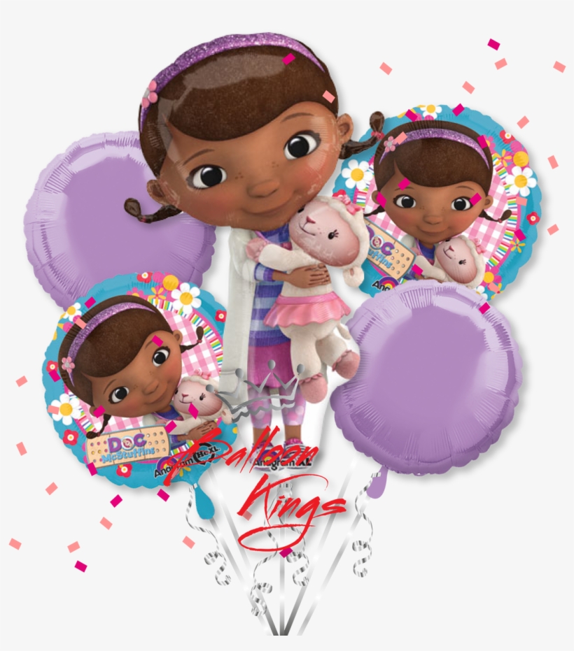 Doc Mcstuffins Bouquet - Doc Mcstuffins 4th Birthday, transparent png