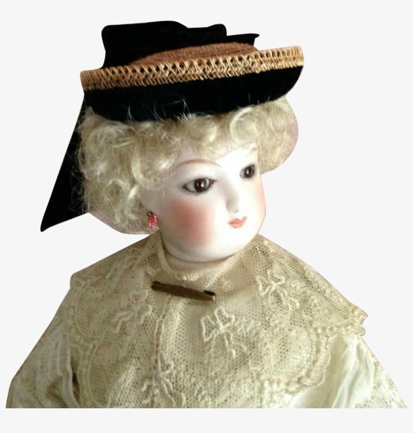 French Fashion Hat ~ Vintage Straw, Trims ~ Artist - Costume Hat, transparent png