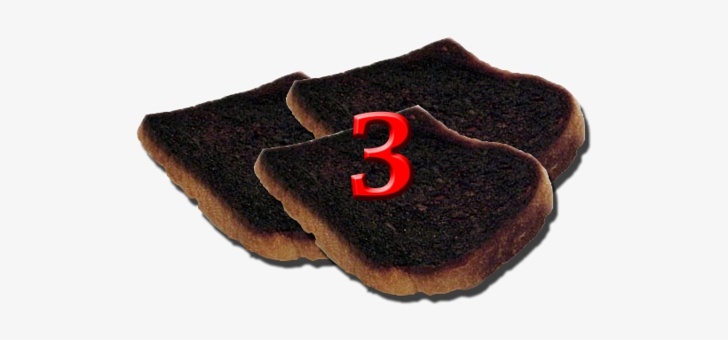 3 Burnt Toast - Burnt Toast, transparent png
