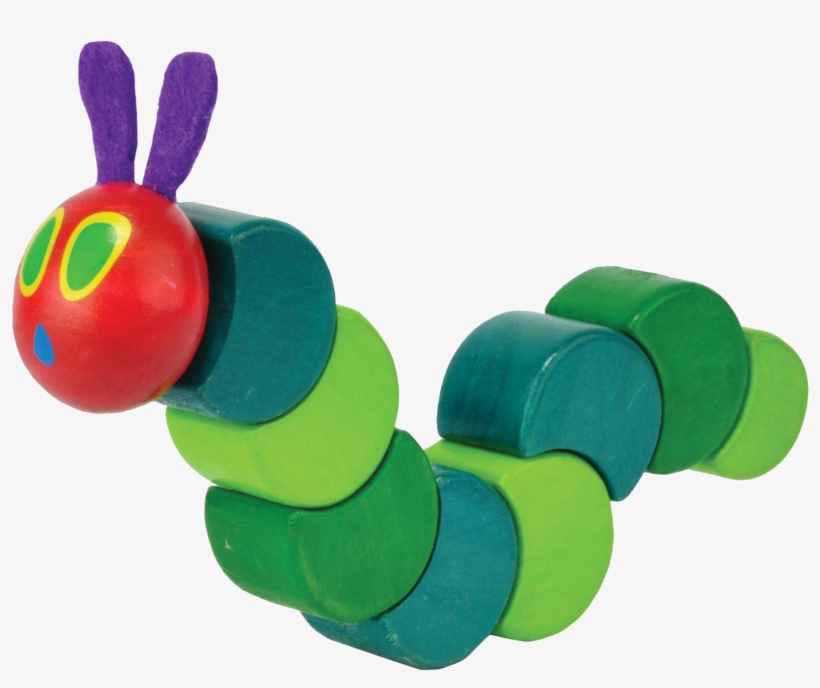 Very - Hungry Caterpillar Wood Grasp & Twist Toy, transparent png