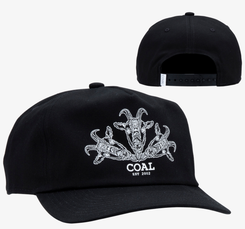 The Triplets - Caps The Triplets Black Snapback - Coal, transparent png