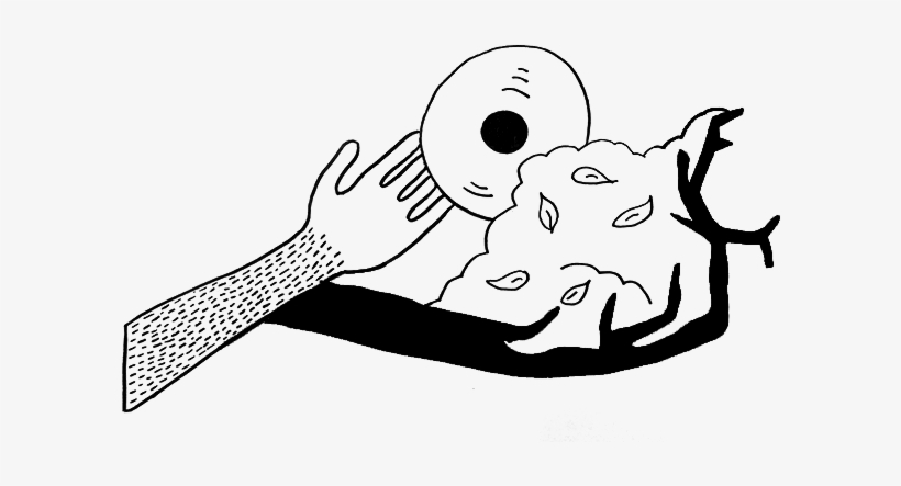 The Moo Regarded Him Then Like A Piece Of Burnt Toast - Illustration, transparent png