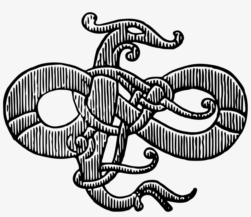 This Free Icons Png Design Of Stylised Snake, transparent png