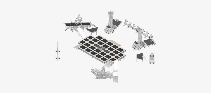 All - Lady Gaga Super Bowl Stage Design, transparent png