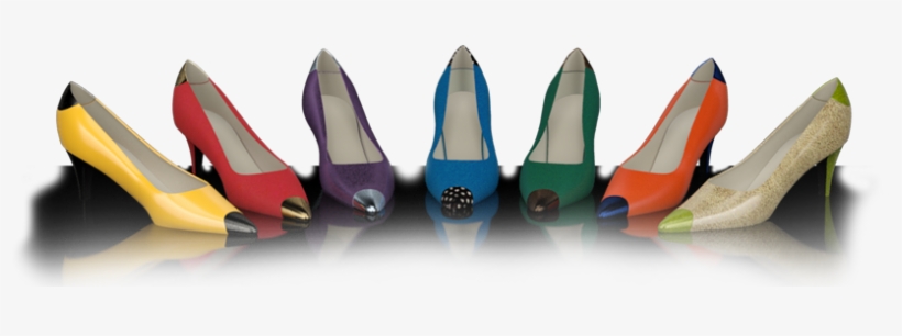 Colourful Pump Shoes - Shoe, transparent png