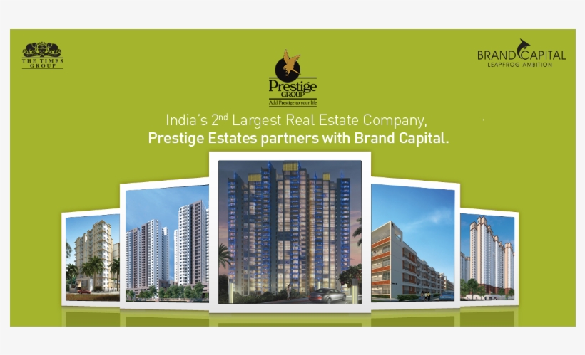 India's 2nd Largest Real Estate Company Partners With - Prestige Estates Projects, transparent png