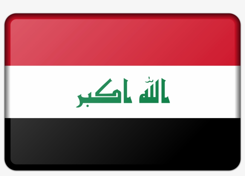 Flag Of Iraq National Flag Of Kurdistan Free Clipart - Iraq Flag, transparent png
