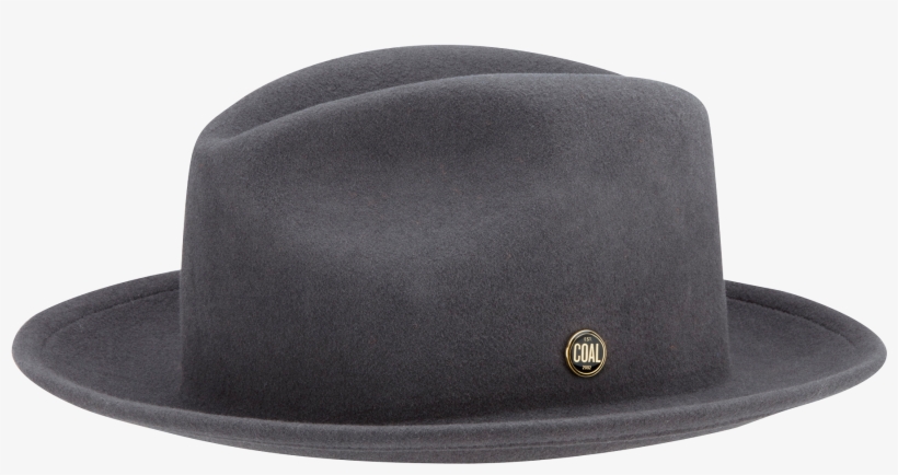 The Howell - Brixton Gain Fedora Grey Black, transparent png