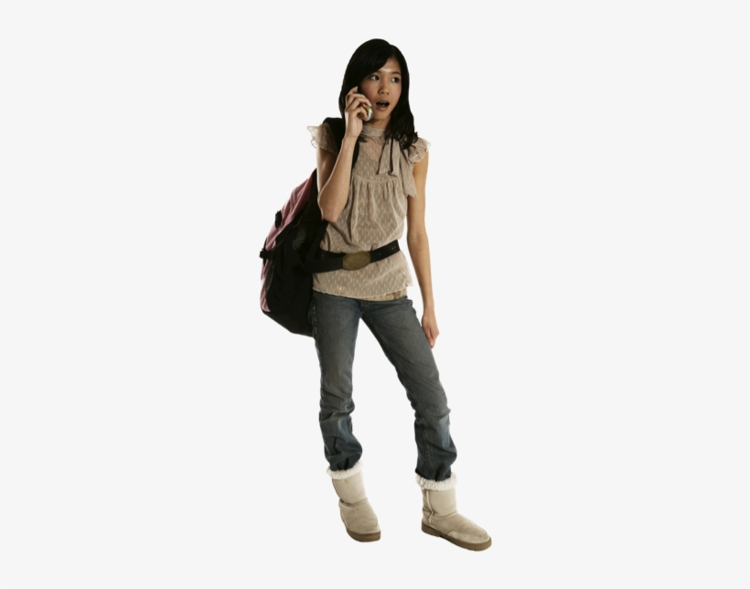 Surprised Woman On Phone - Woman On Phone Transparent Png, transparent png