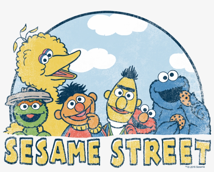 Sesame Street Sesame Group Baby Bodysuit - Sesame Street Sesame Group Unisex Baby Snapsuit, Size:, transparent png