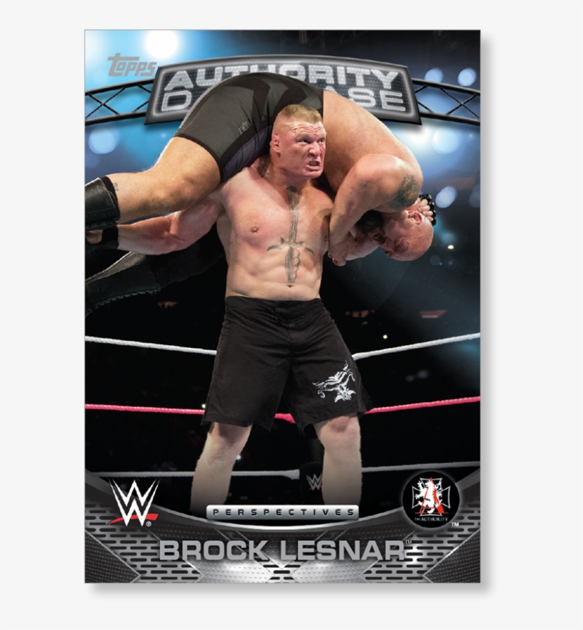 2016 Topps Wwe Brock Lesnar - Kane, transparent png