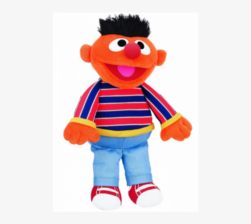 Sesame Street Soft Toy Ernie - Gund Sesame Street Ernie Plush Toy, transparent png