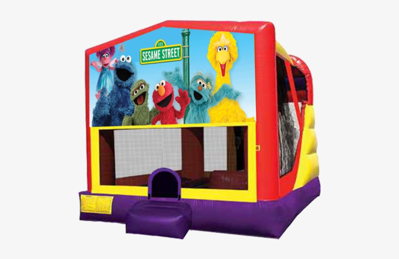 Xl Sesame Street Elmo Combo - Pj Masks Bounce House, transparent png