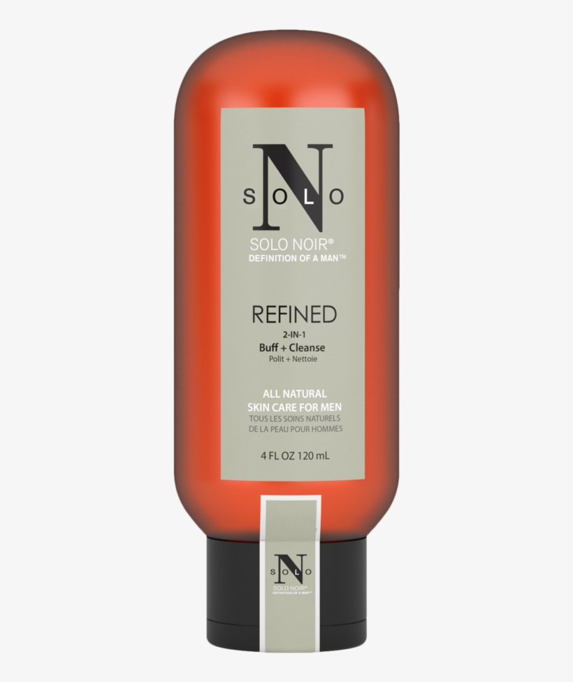 “refined™” Buff Cleanse-all Natural Facial Scrub Solo - Moisturizer, transparent png
