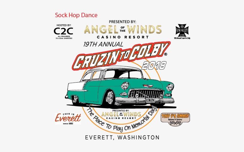 2018 Cruzin' To Colby Sock Hop Dance × - Sock Hop, transparent png