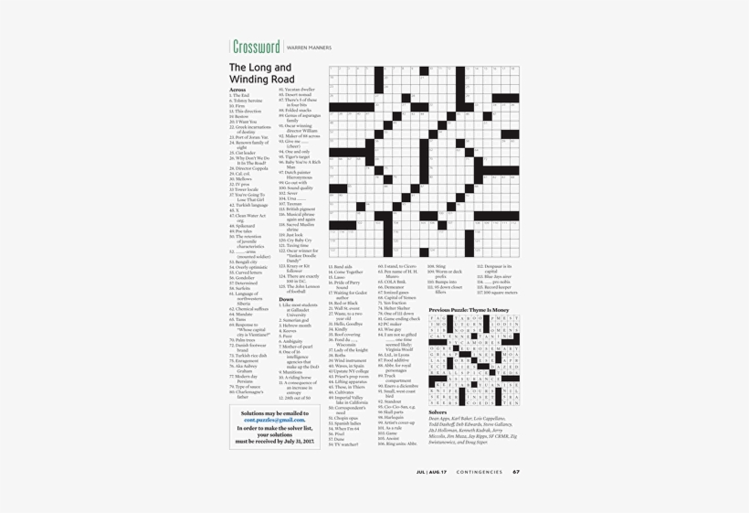 New York Times Crossword Puzzle, transparent png