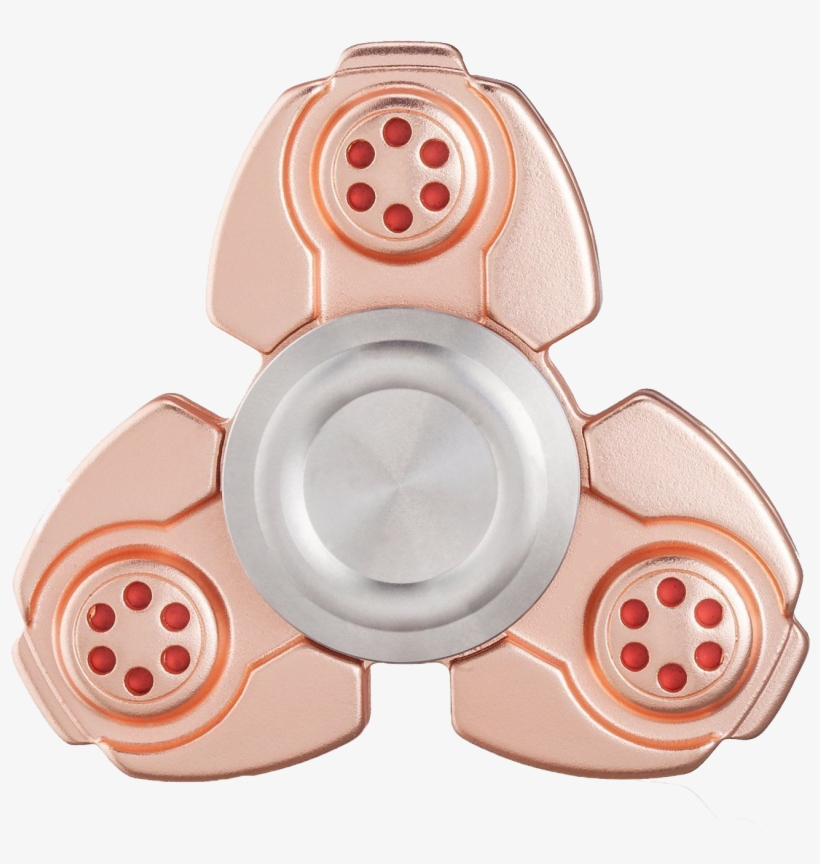 Rose Gold Ckf Fidget Spinner - Fidget Spinner, transparent png
