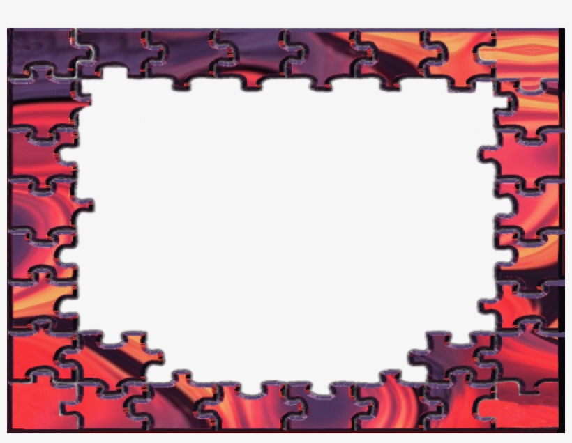 Frame Puzzle Png, transparent png