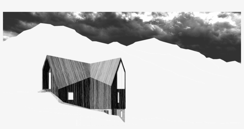 South Side Elevation Of House At Camusdarach Sands - House At Camusdarach Sands Near Mallaig By Raw Architecture, transparent png