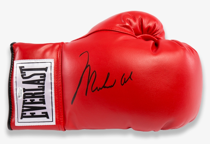 Boxing Glove Signed By Muhammad Ali, transparent png