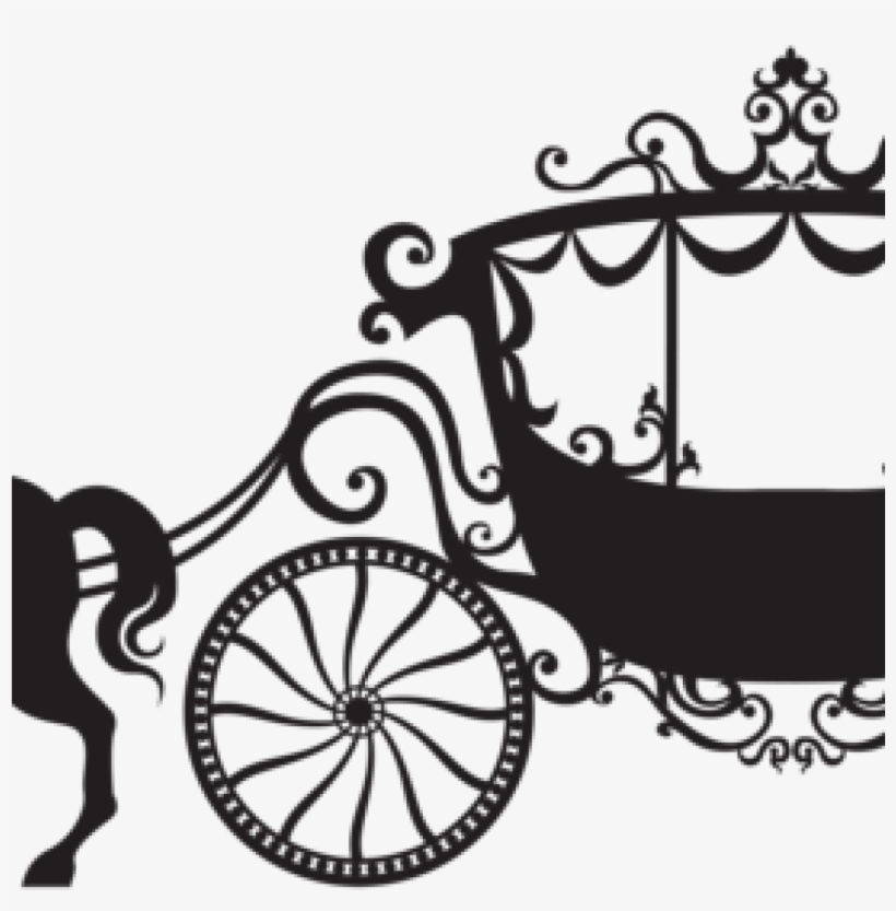Horse And Carriage Clipart 28 Collection Of Cinderella - Carriage Silhouette, transparent png