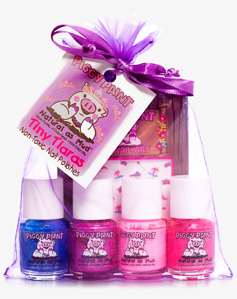 Tiny Tiaras Gift Set - Piggy Paint 4-piece Tiny Tiaras Gift Set, transparent png