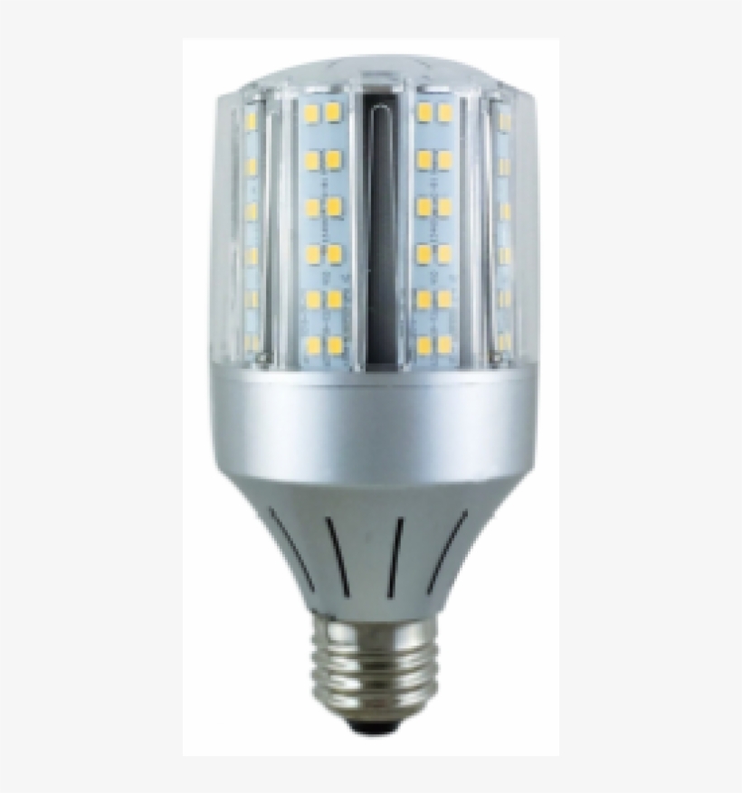 More Views - Led Corn Bulb, 5700 Kelvin, E26 Base, Enclosed Rated,, transparent png
