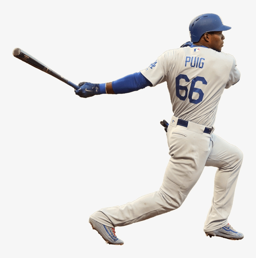 Yasiel Puig - La Dodgers Players Transparent, transparent png