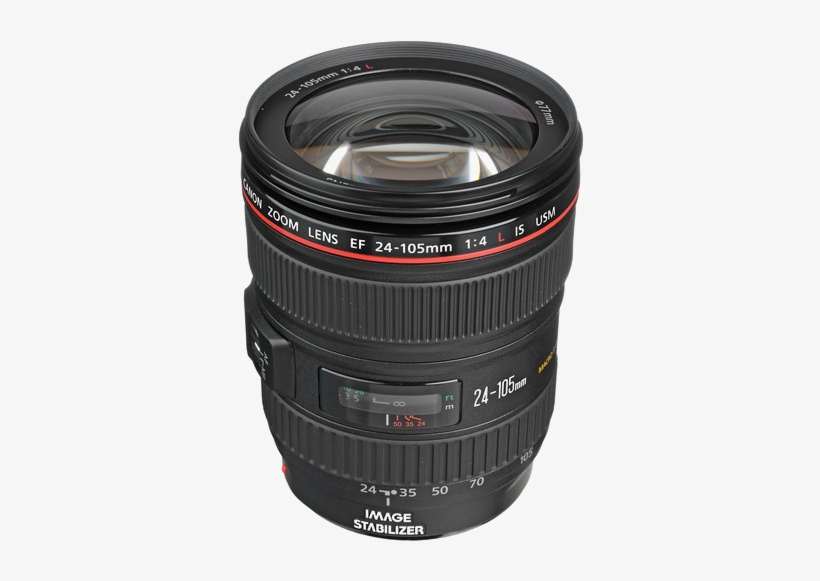 24-105f - Canon Ef Zoom Lens For Canon Ef - 24mm-105mm - F/4.0, transparent png