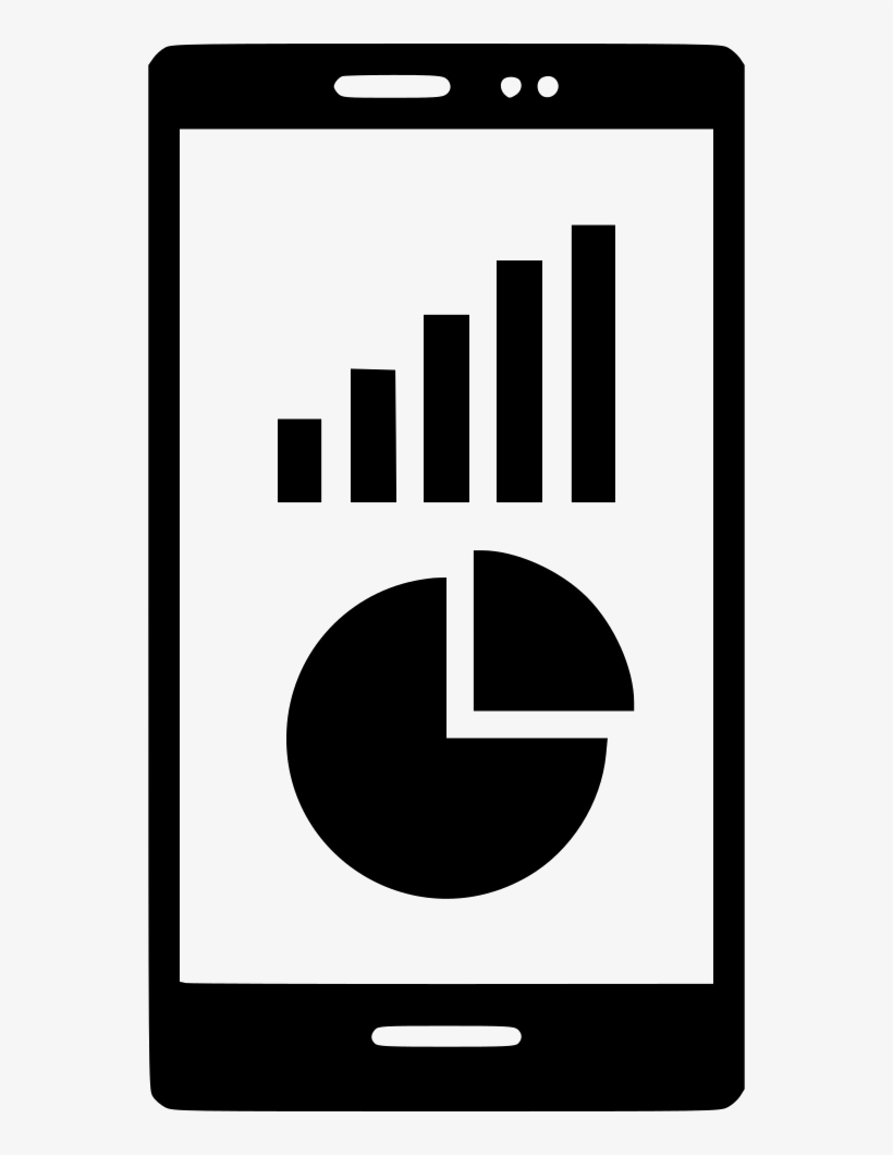 Cell Phone Bars Pie Comments - Data, transparent png