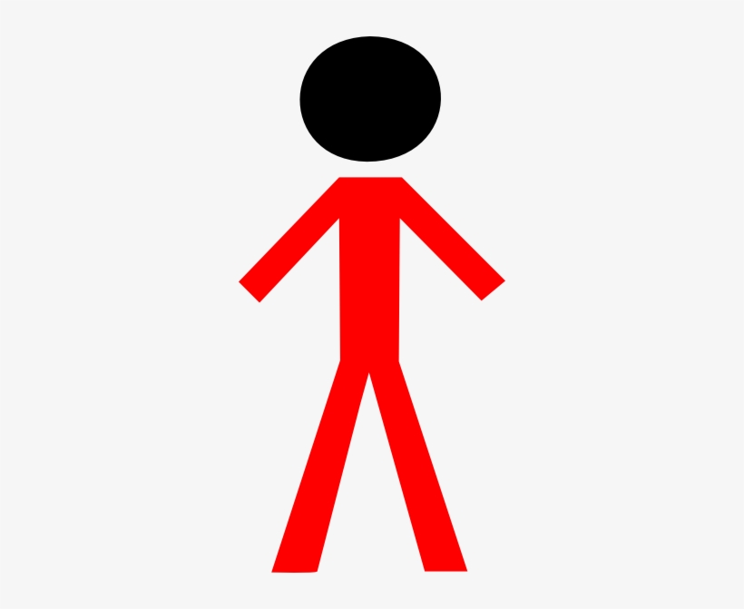 Red Man Black Face Clip Art - Clip Art, transparent png