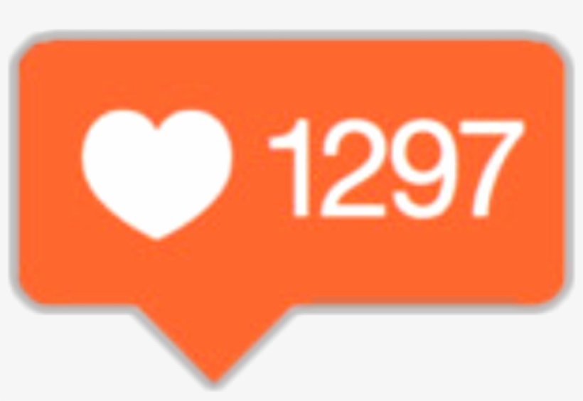 Instagram Clipart Instagram Heart - 1000 Like Instagram, transparent png