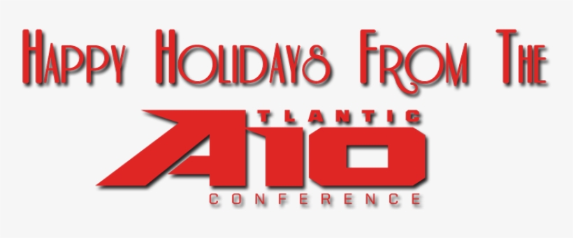 Happy Holidays From The Atlantic 10 - Carmine, transparent png