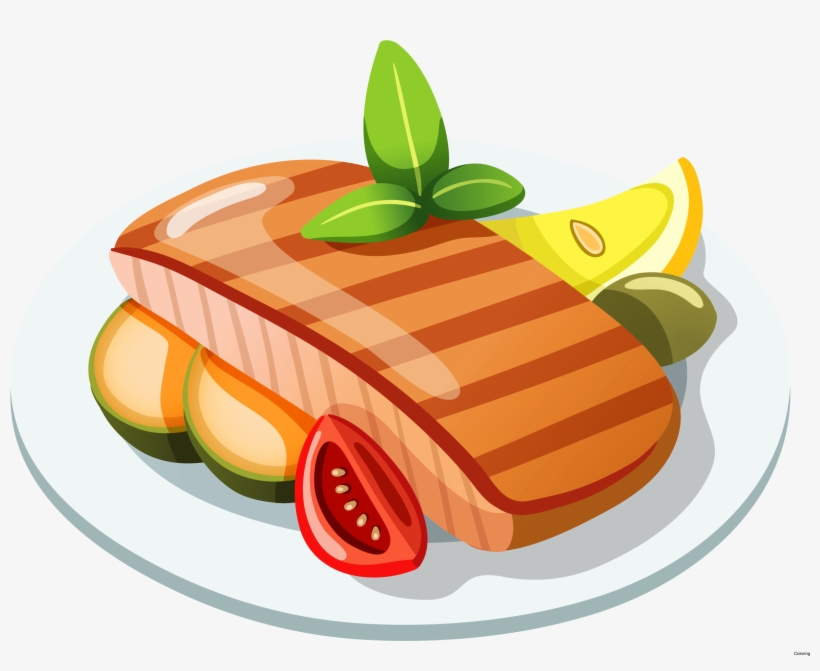 Steak Drawing Cartoon At Getdrawings - Clip Art Food Dinner, transparent png