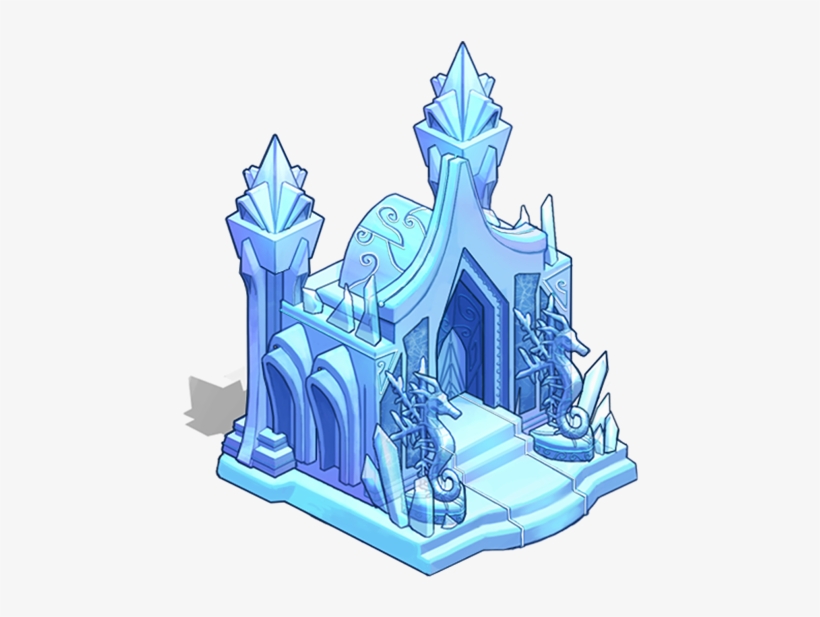 Ice Castle - Ice Castle Clipart, transparent png