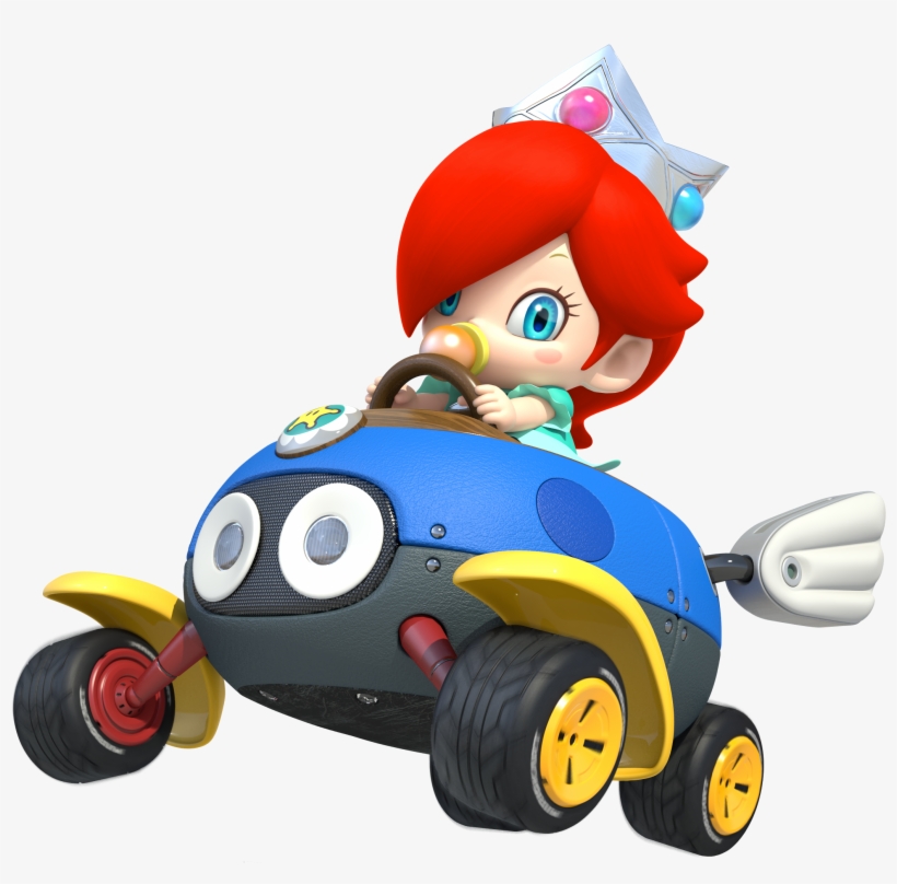 Baby Rosalina Red Hair - Mario Kart 8 Deluxe Baby Rosalina, transparent png