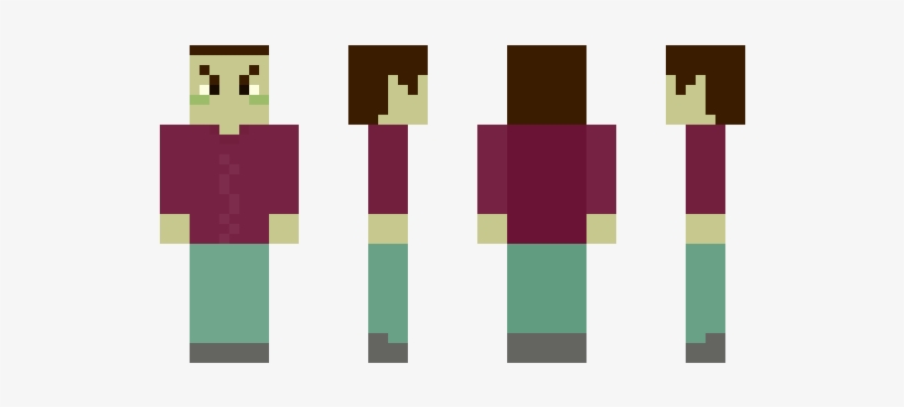 Minecraft Skin Daun - Minecraft, transparent png