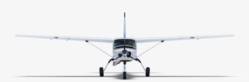 Cessna Caravan Front View, transparent png