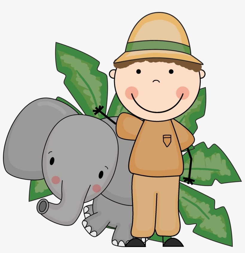 Safari Clipart Keeper - Jungle Explorers, transparent png