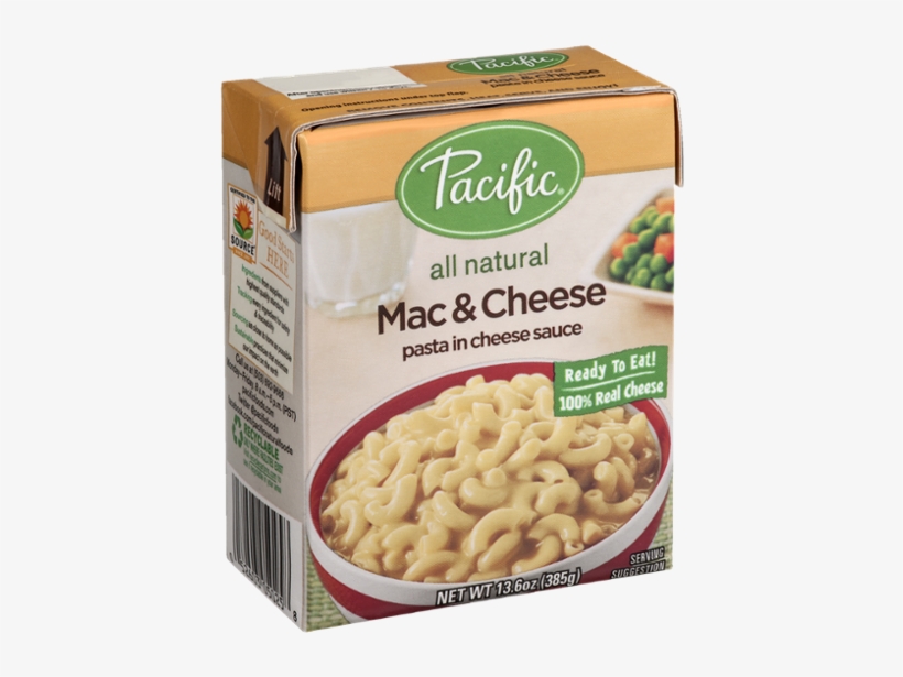 Pacific All Natural Mac & Cheese - 13.6 Oz Carton, transparent png