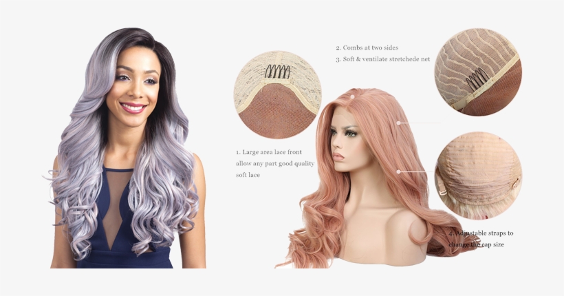 Synthetic Lace Front Wigs - Bobbi Boss Bala Lace Front Wig, transparent png