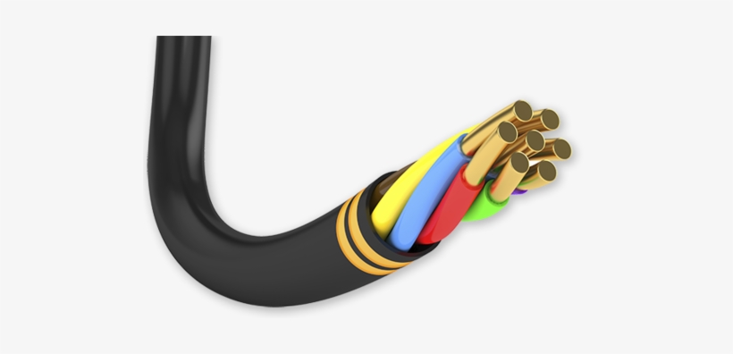 3 Core Electric Cable - Electricity, transparent png