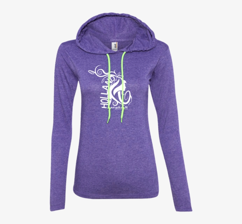 Anvil Ladies' Ls T-shirt Hoodie 887l Holland - So There's This Girl She Kinda Stole My Heart T Shirt,, transparent png