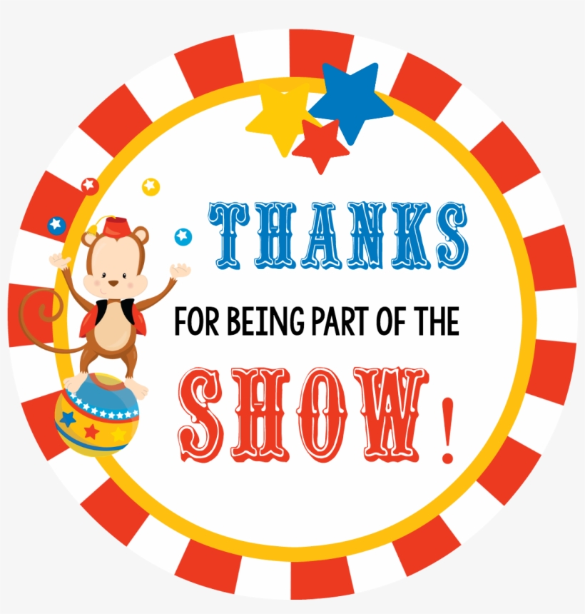 Circus Party Favor Tags - Who's Got It Better Than Us? Nobody Round Ornament, transparent png