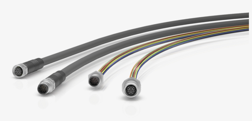 M8 Cable Connectors - Circular Mini Machine Connector, transparent png