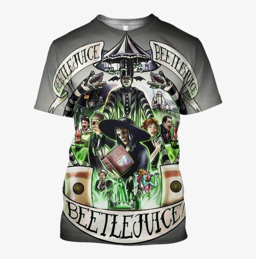 3d Beetlejuice Tim Burton Hoodie - Meme, transparent png
