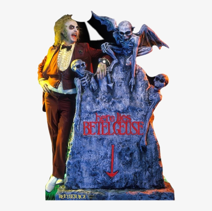 Report Abuse - Cardboard Cutouts: Beetlejuice - Here Lies Betelgeuse, transparent png