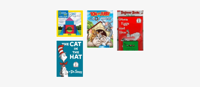 Jadon's Reading List - Cat In The Hat, transparent png